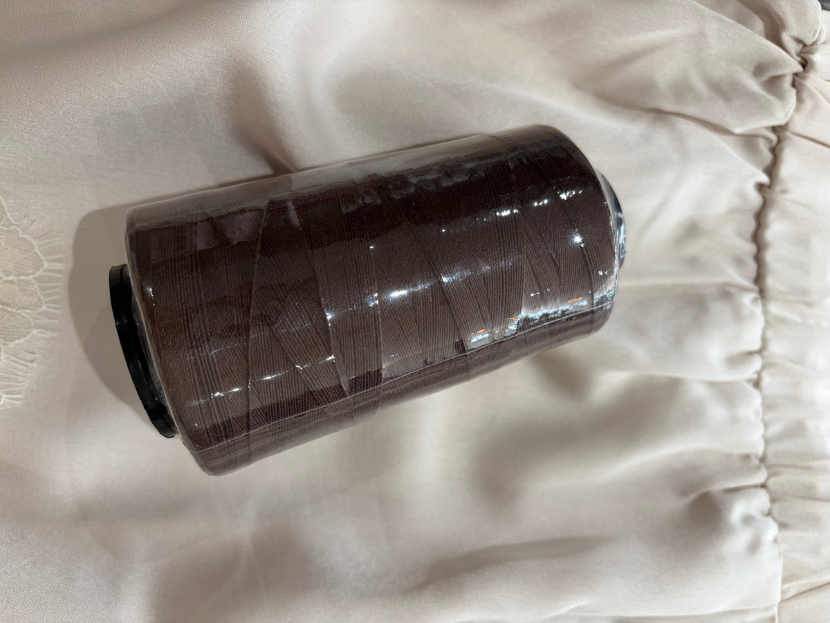 1200 M 5# Brown Cotton Weaving Thread