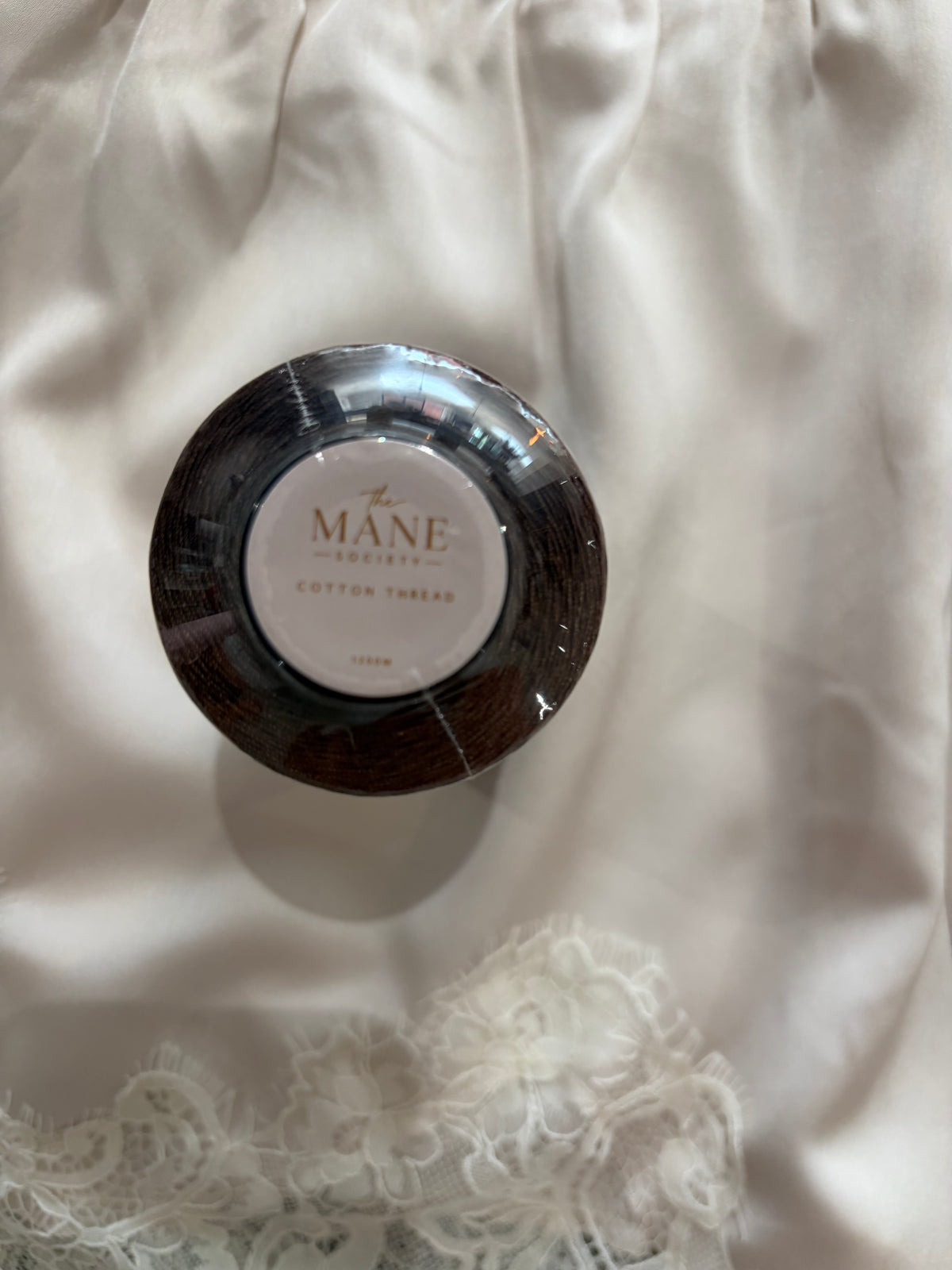1200 M 5# Brown Cotton Weaving Thread
