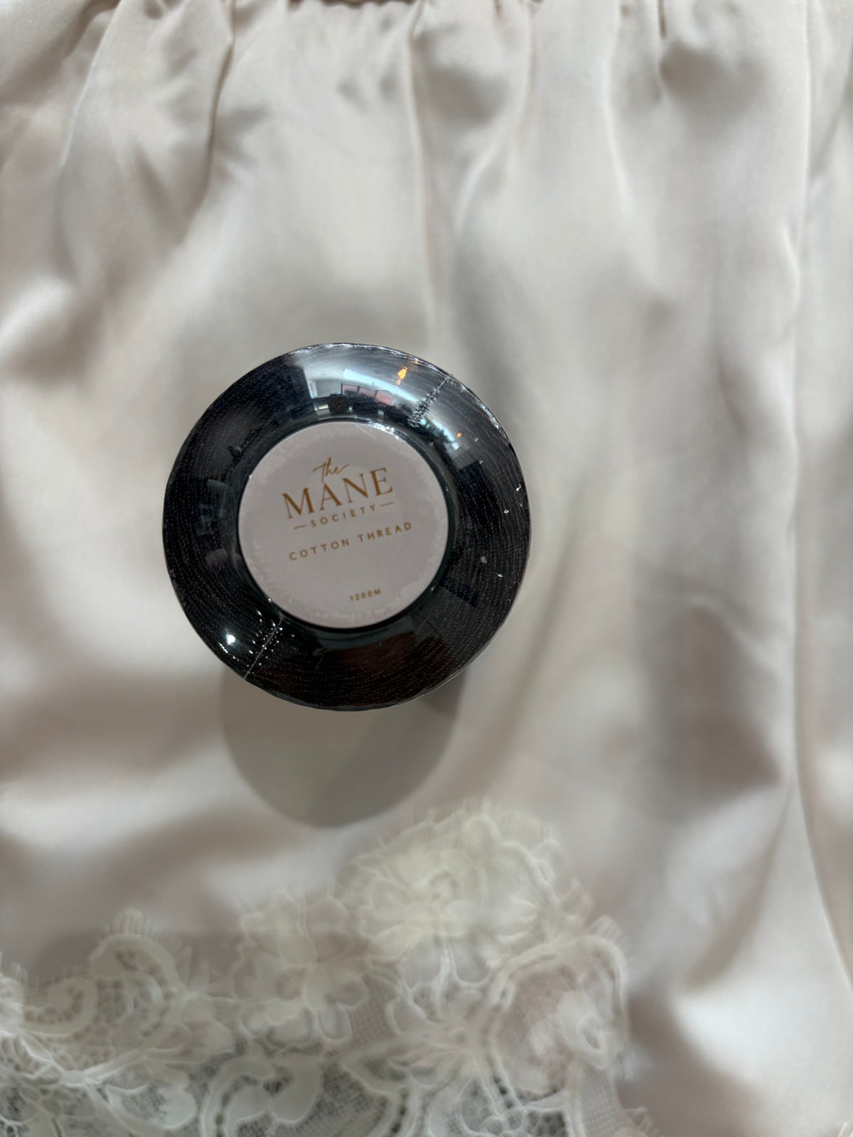 1200 M 3# Dark Brown Cotton Weaving Thread