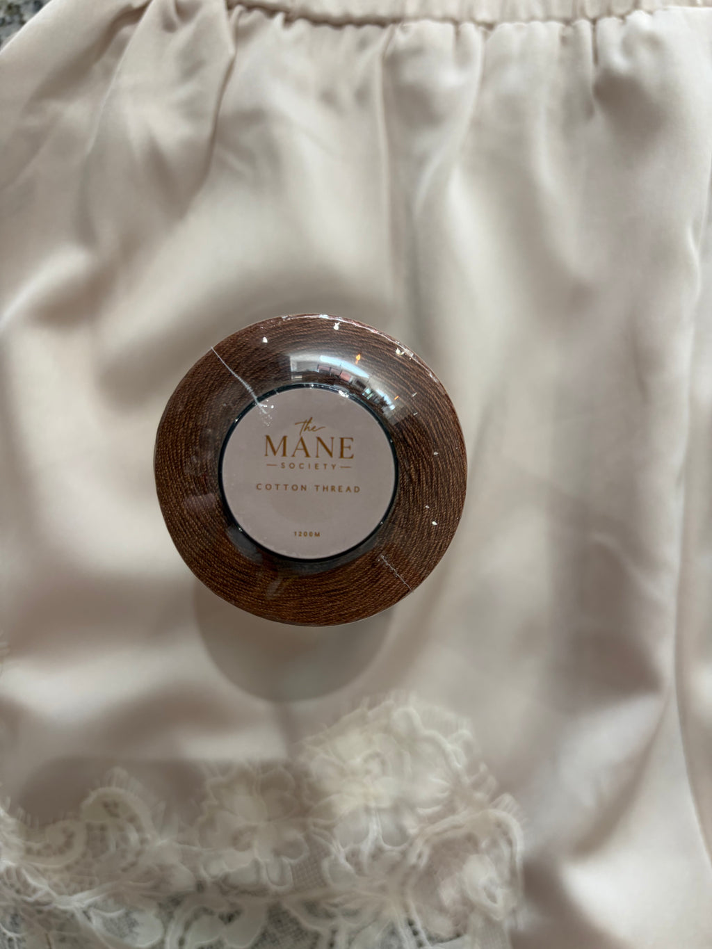 1200 M 11# Warm Brown Cotton Weaving Thread