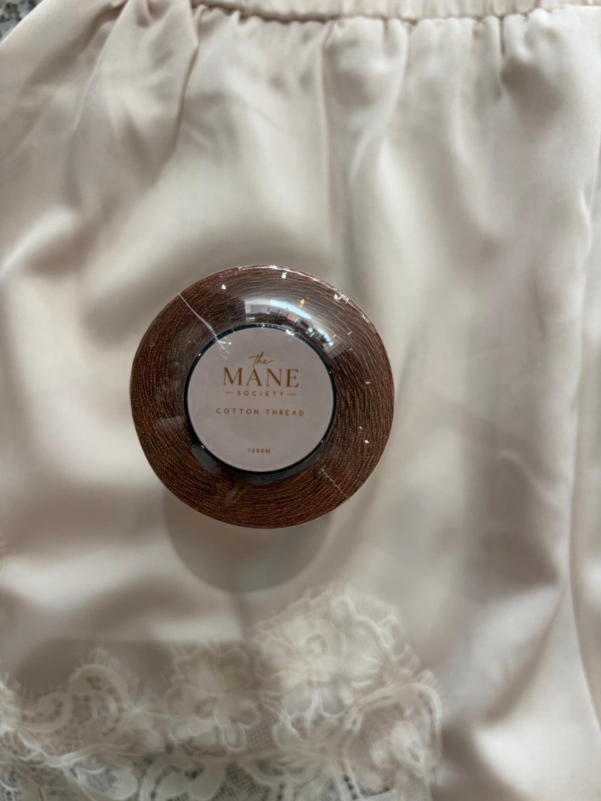1200 M 11# Warm Brown Cotton Weaving Thread