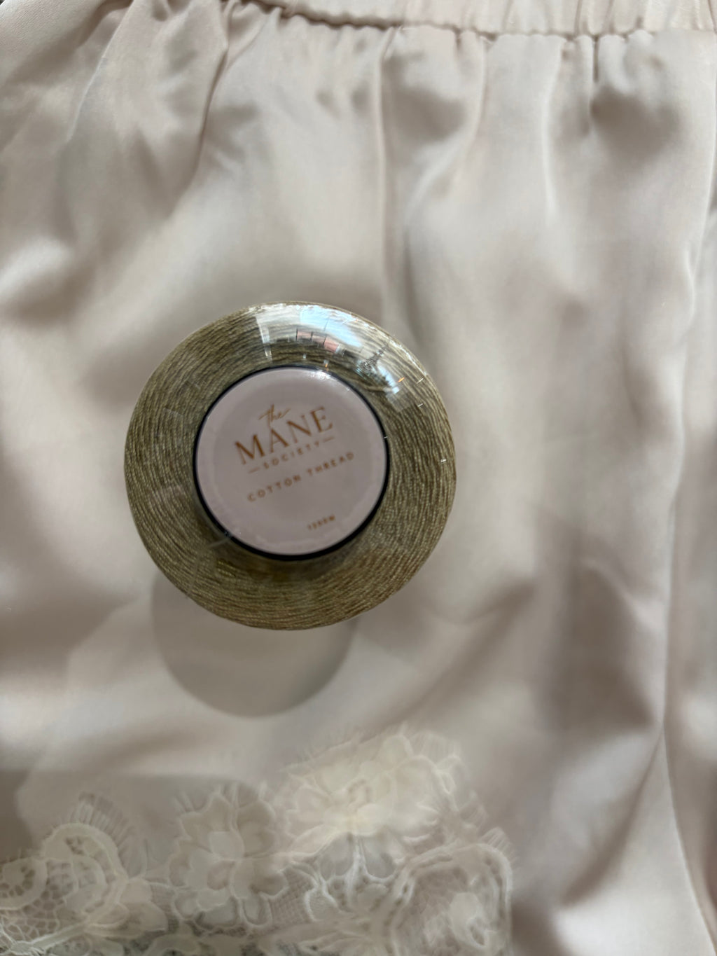 1200 M 6# Ash Blonde Cotton Weaving Thread