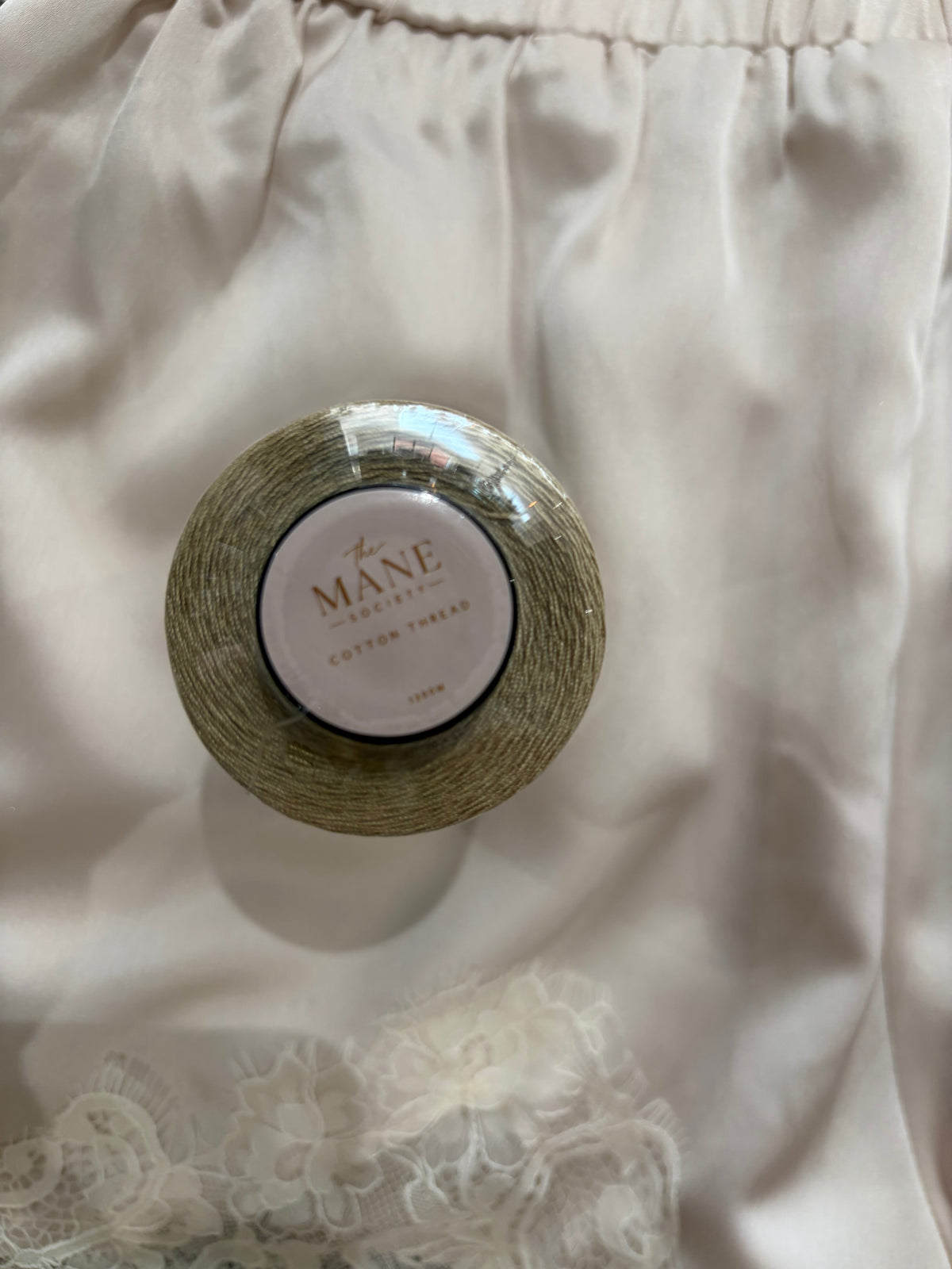 1200 M 6# Ash Blonde Cotton Weaving Thread